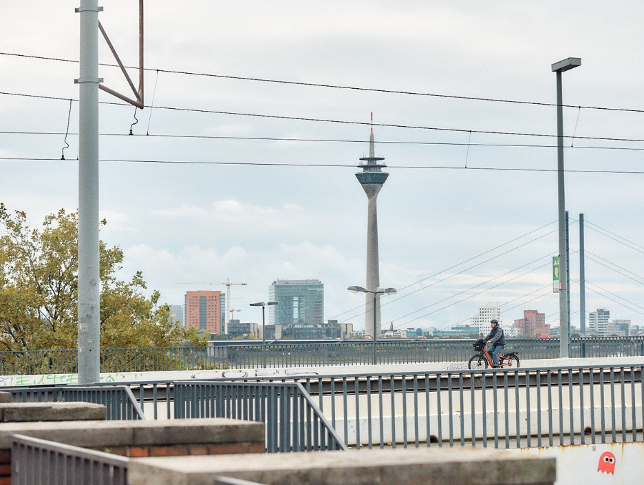 Düsseldorf – Mit dem Rad in der Stadt unterwegs