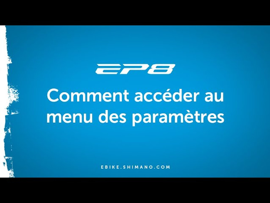 SHIMANO EP8 ecran