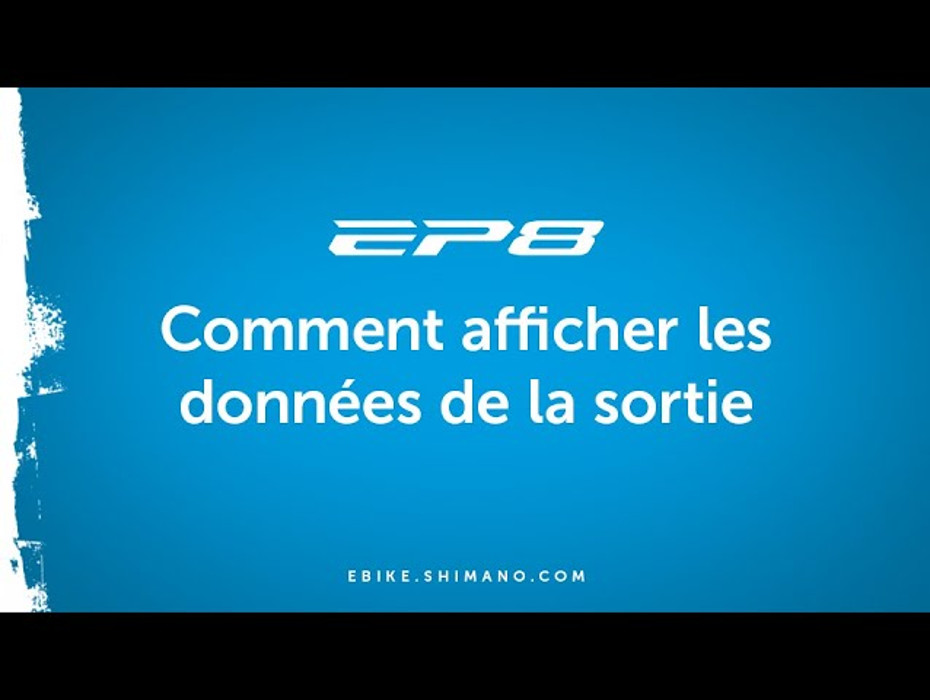 SHIMANO EP8 ecran