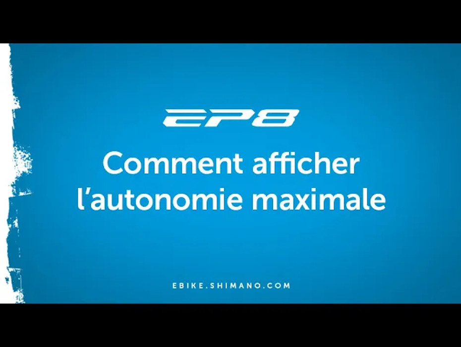 SHIMANO EP8 ecran