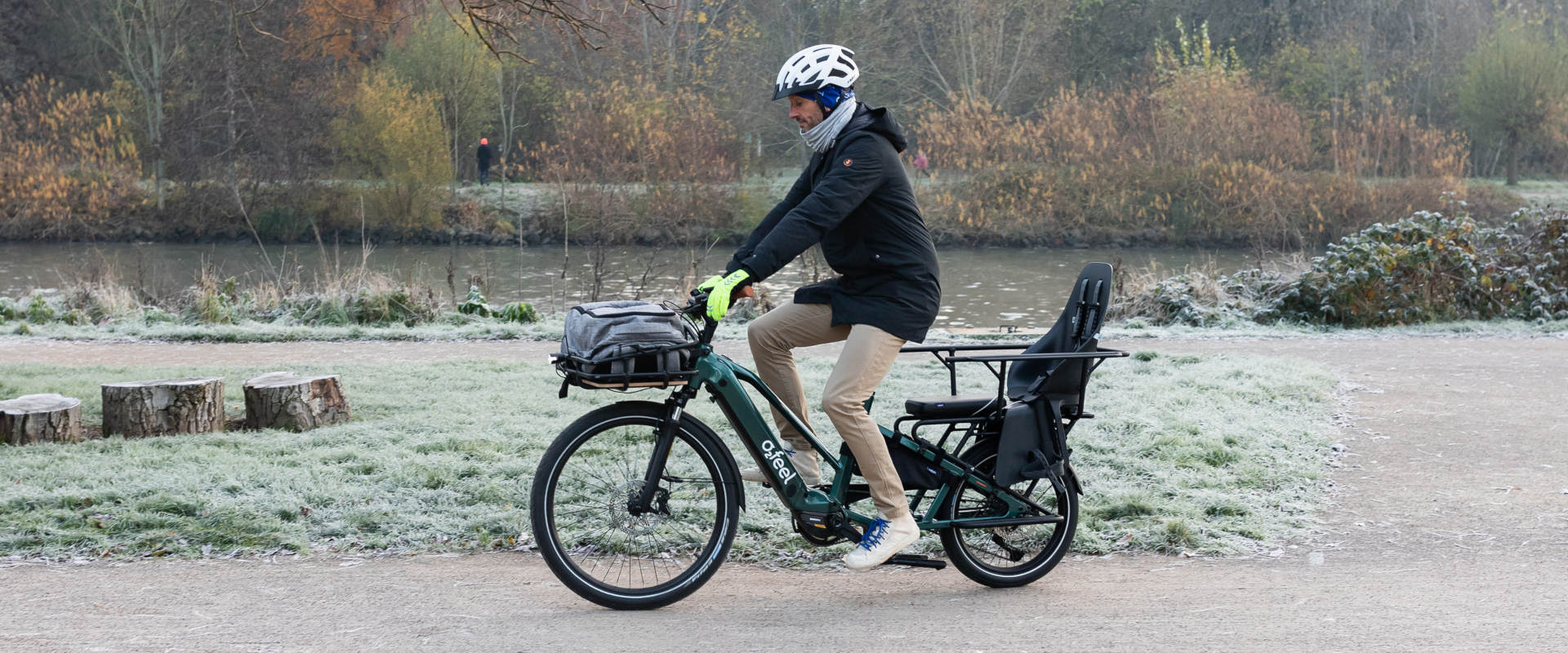 Mornings are better by e-bike